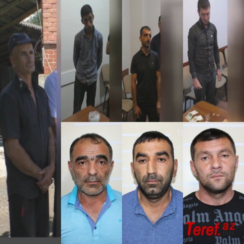 Balakəndə keçirilən əməliyyatlar nəticəsində narkotiklərlə əlaqəli 7 nəfər tutulub