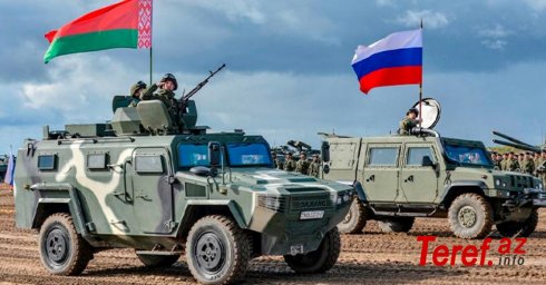Rusiya Belorus ərazisində hərbi iştirakını artırır