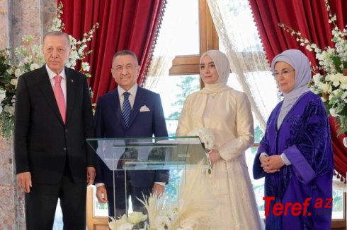 Türkiyənin vitse-prezidenti Ərdoğanın müşaviri ilə evləndi