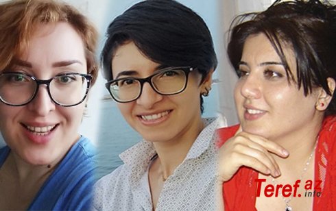 Etiraz edərək İstefa verən jurnalist xanımlarımız FOTO
