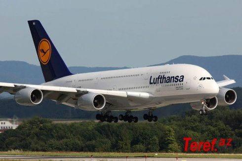 “Lufthansa” Rusiya və Ukraynaya uçuş qadağasını uzadıb
