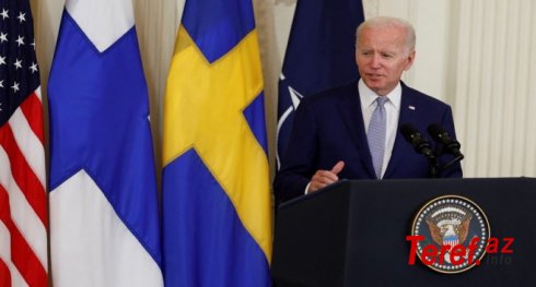 ABŞ Prezidenti İsveç və Finlandiyanın NATO-ya daxil olması protokollarını imzalayıb