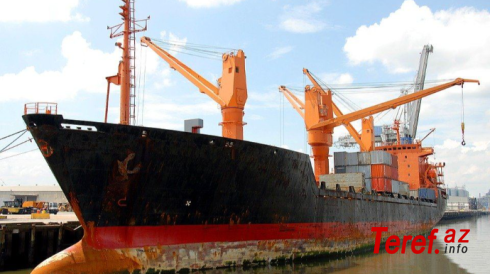 Rusiyadan Türkiyə limanlarına 44 milyon tondan çox yük daşınıb