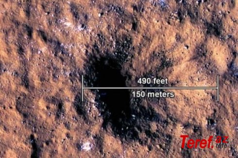 Marsda ən güclü meteor zərbələri qeydə alınıb