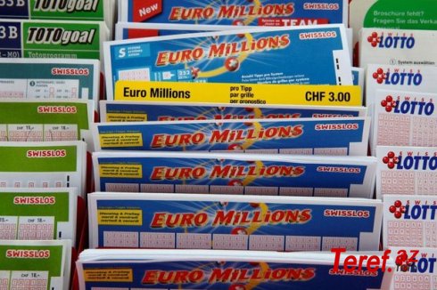 Fransa sakini lotereyada 160 milyon avro udub