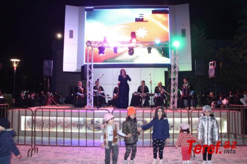 Yevlaxda bayram konserti keçirilib