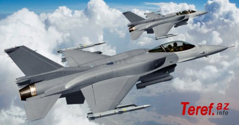Azərbaycanda F-16-lar havaya qalxdı - VİDEO