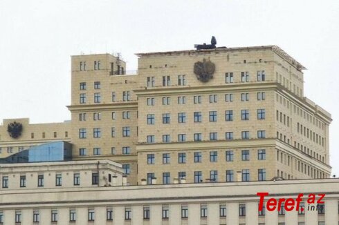 Moskvada inzibati binaların damına havadan müdafiə sistemləri yerləşdirilir – FOTO/VİDEO