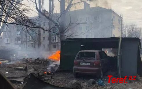 Rusiya Donetski vurdu -