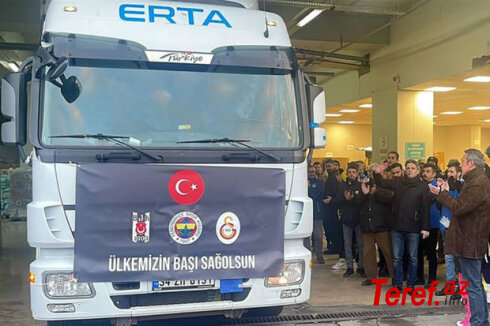 “Qalatasaray”, “Fənərbaxça” və “Beşiktaş” klubları zəlzələ qurbanları üçün birləşdi - FOTO/VİDEO