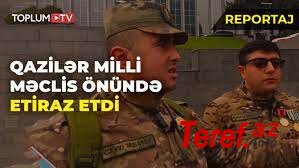 ETİRAZ: Ağcabədili qazilər Milli Məclisdən nə istəyir?