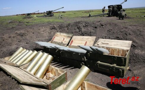 Ukrayna Aİ-dən ayda 250 min artilleriya mərmisi istəyir