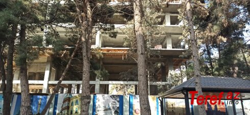 Nəsimi rayonunda uşaq baxçasının layihəsi ilə yaşayış binası tikilir