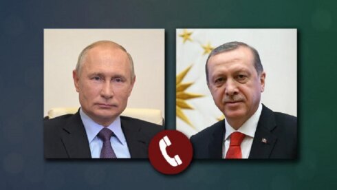 Putin və Ərdoğan telefonla danışıb