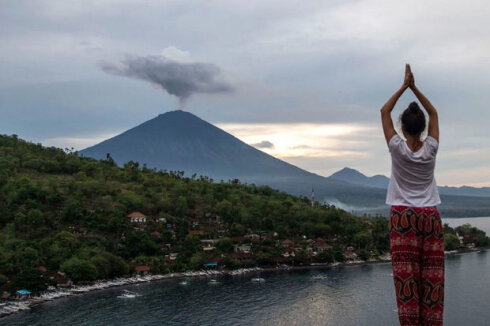 İndoneziyanın Bali adasında dağa çıxmaq qadağan edildi