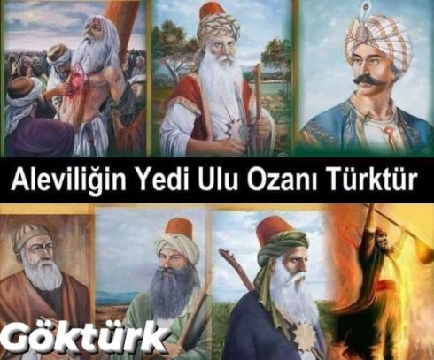 ALEVİLERİN YEDİ ULU OZANI TÜRK'TÜR.