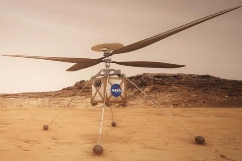NASA Marsda zədələnmiş uçuş aparatının vida şəklini paylaşıb - FOTO