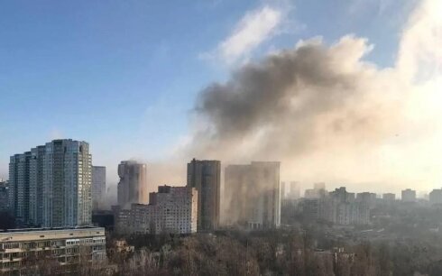 Ukraynanın Poltava vilayəti ilk dəfə kütləvi hava hücumlarına məruz qalıb
