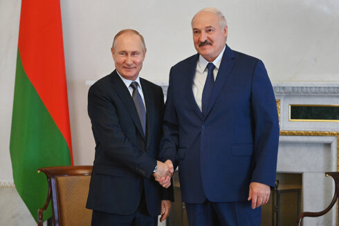 Putin və Lukaşenko arasında danışıqlar başlayıb