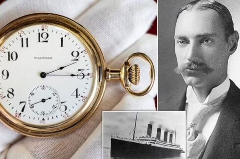 “Titanik”in ən zəngin sərnişininin saatı hərraca çıxarıldı - FOTO