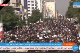 İran paytaxtında ümumxalq hüzn yürüşü başlayıb