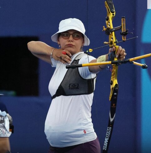 Olimpiyadada körpəsi ilə birgə yarışan Yaylagüldən açıqlama -Fotolar