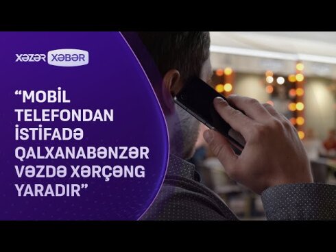 Mobil telefondan istifadə qalxanabənzər vəzdə xərçəng yaradır?