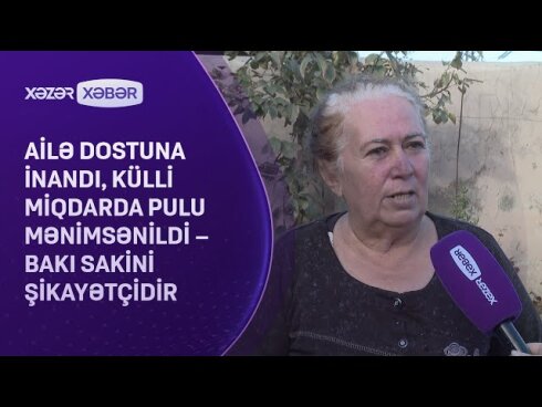 Bakı sakininin külli miqdarda pulu MƏNİMSƏNİLDİ