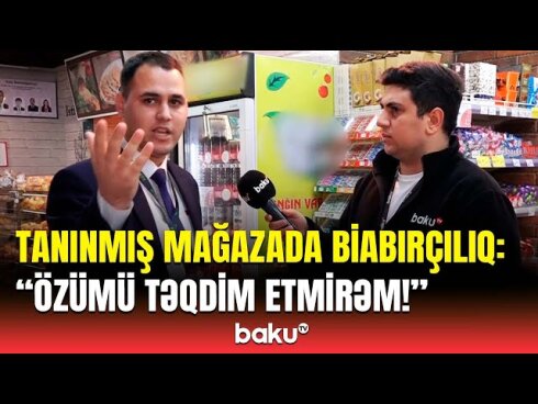 Tanınmış marketdə vaxtı keçmiş məhsullar satılır