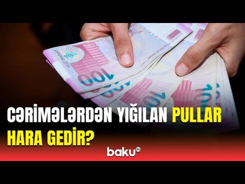 Cərimələrdən yığılan pullar hara xərclənir?