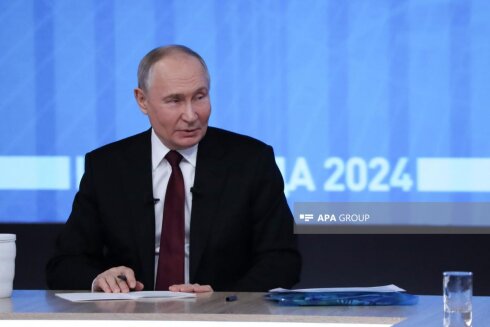 Putin: Rusiya Ukrayna ilə bağlı danışıqlara hazırdır