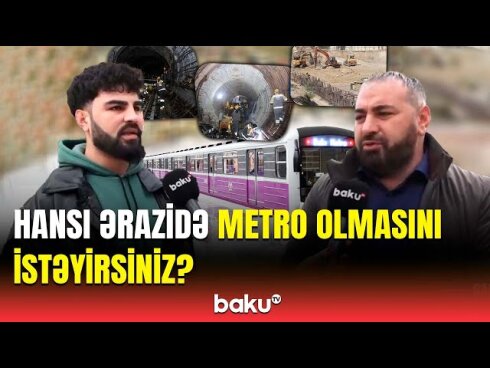 Tramvayların bərpa edilməsini istəyirsiniz? - Sakinlərlə sorğu