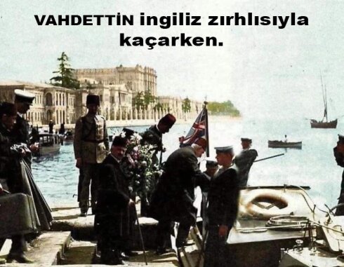 VAHDETTİN’IN KAÇIŞI