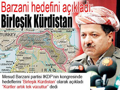 ŞEYTAN DÖRTGENİ: CIA-MOSSAD-DTK- BARZANİ