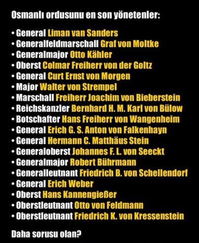 100 yıl önce Osmanlı Genelkurmayına atanan Alman subaylar ne yapmıştı?