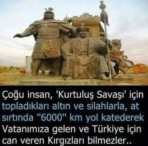 İSTİKLAL SAVAŞI'NDA VURUŞAN 2000 KIRGIZ ATLISINI BİLİYOR MUSUNUZ?