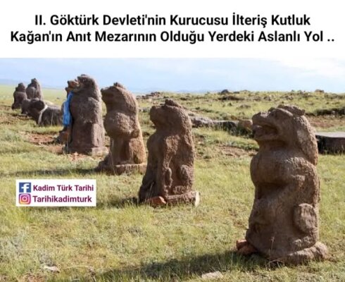 Ötüken'de İlteriş Kutluk Kağan'ın kurganı