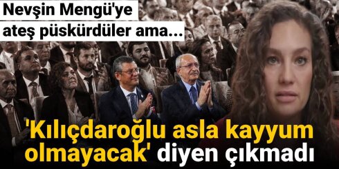 Nevşin Mengü'ye ateş püskürdüler ama! 'Kılıçdaroğlu asla kayyum olmayacak' diyen çıkmadı