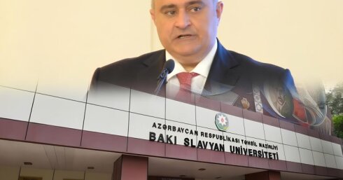 Qalmaqallı rektorun ucuz piar cəhdi-FOTOFAKT