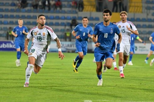 Azərbaycan millisi Macarıstana məğlub olub