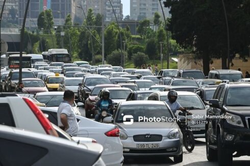 Paytaxtda sıxlıq müşahidə edilən yollar - SİYAHI