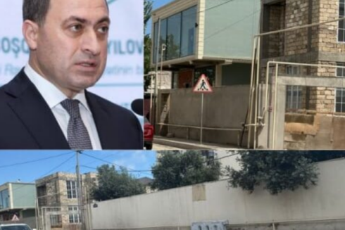 ﻿ Nizami rayonunda qanunsuz tikintiyə hansı məmur icazə verib? -FOTOLAR