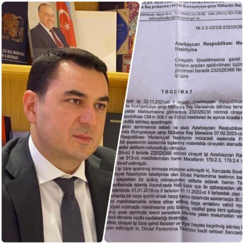 Adil Kərimli Antikorrupsiya İdarəsinin məsuliyyətə cəlb etdiyi şəxsləri niyə qoruyur?