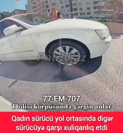 Bakıda Porşe ilə "at oynadan" xanım sürücü haqda MARAQLI FAKTLAR:
