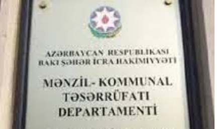 Mənzil-Kommunal Təsərrüfatı Departamenti yenə də GÜL VURUR... - TƏFƏRRÜAT