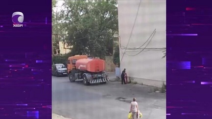 Yanğın söndürmək üçün nəzərdə tutulan su əhaliyə satılır?-Video