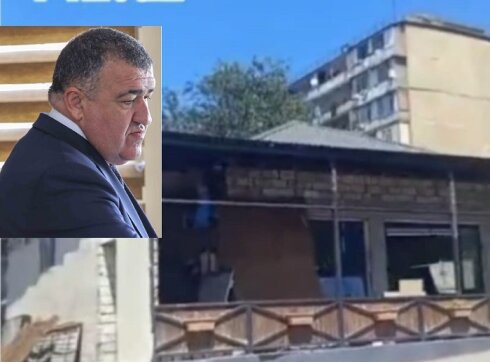 İcra başçısı Rafiq Quliyev bu qanunsuz tikintiyə icazə verib? -Videofakt