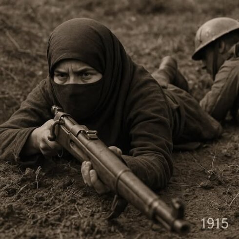 ÇANAKKALE SAVAŞINDAKİ KESKİN NİŞANCI TÜRK KADINLARI