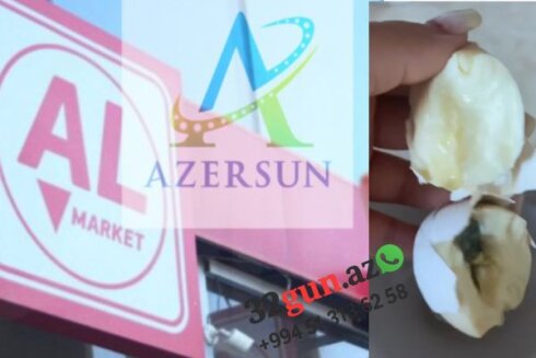 “Azərsun Holdinq”ə məxsus "AL market"dən iyrənclik -